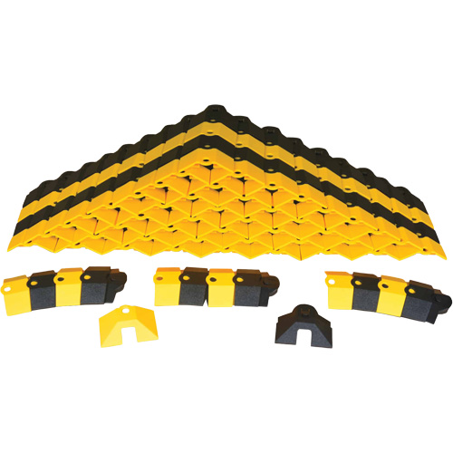 Bulk Box Ultra-Sidewinder Cable Protection System – 24 pieds, 288" x 9,8" x 1,4", 2000 lb (1 tonne) Groupe Belzile Dickner