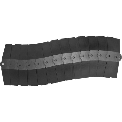 Medium Ultra-Sidewinder Cable Protection System&reg; with Endcaps, 33" x 9.8" x 1.4", 260 lbs. (0.13 tons) Groupe Belzile Dickner