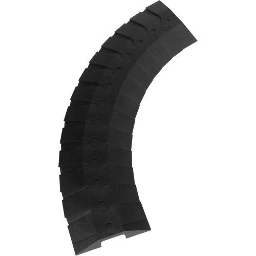 Medium Ultra-Sidewinder Cable Protection System&reg; with Endcaps, 33" x 9.8" x 1.4", 260 lbs. (0.13 tons) Groupe Belzile Dickner