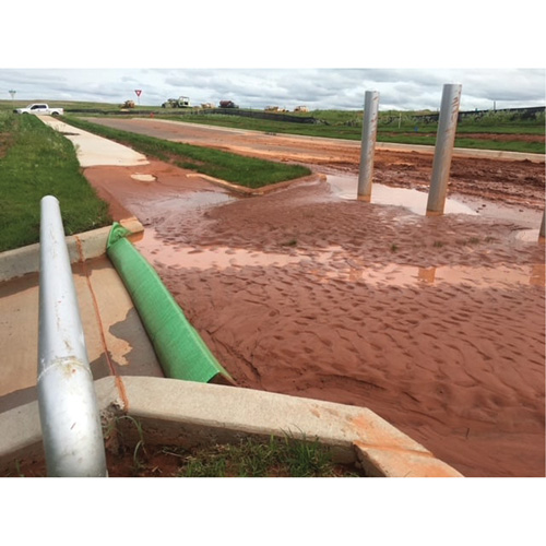 Ultra-Silt Dike — vert, 7' lo x 5' la Groupe Belzile Dickner