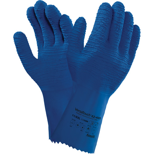 Gants Alphatec 62-401, Taille 7, 12,6" lo, Latex de caoutchouc, Doublure en Coton Groupe Belzile Dickner