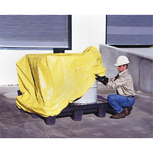 4-Drum Spill Pallet Pullover Cover Groupe Belzile Dickner