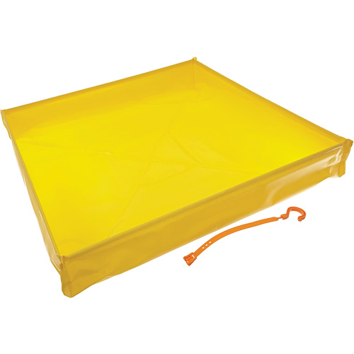 Flexible Ultra-Utility Tray&reg;, 30" L x 30" W x 4.8" H, 9.5 US gal. Spill Capacity Groupe Belzile Dickner