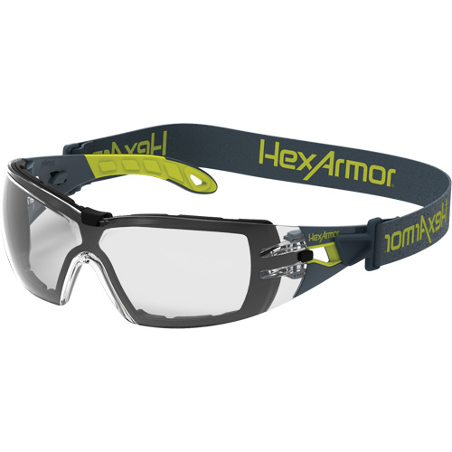 MX200G TruShield&reg;S Wraparound Safety Glasses, Clear Lens, Anti-Fog/Anti-Scratch, ANSI Z87+/Meets/Exceeds CSA Z94.3 Groupe Belzile Dickner