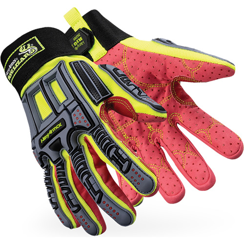Rig Lizard&reg; 2028X Cut-Resistant Gloves, 6/X-Small, Synthetic/HPPE Palm, Elastic/Hook & Loop Cuff Groupe Belzile Dickner