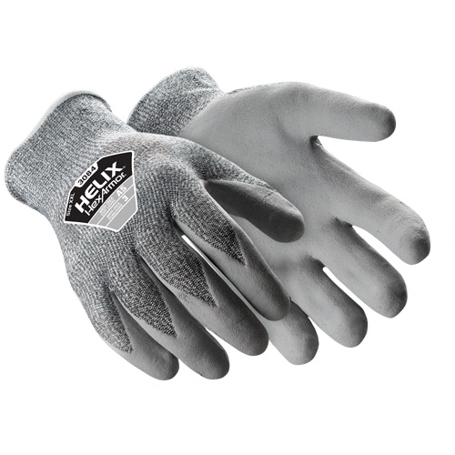 Gants r&eacute;sistants aux coupures Helix 3084, Taille Petit/7, Calibre 13, Rev&ecirc;tement Silicone, Enveloppe en PEHP, ASTM ANSI niveau A5 Groupe Belzile Dickner