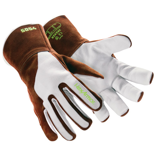 HeatArmor&reg; 5054 Welding Gloves, Grain Goatskin, Size Small/7 Groupe Belzile Dickner