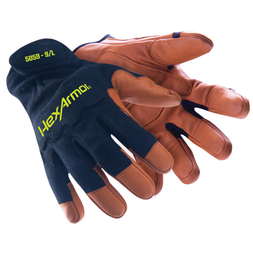 HeatArmor&reg; 5059 Welding Gloves, Grain Goatskin, Size Small/7 Groupe Belzile Dickner
