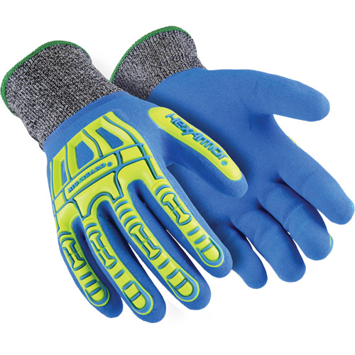 Gants r&eacute;sistants aux coupures Rig Lizard Fluid 7102, Taille 5/2T-petit, Calibre 13, Rev&ecirc;tement Nitrile, Enveloppe en Fibre de verre/PEHP, ASTM ANSI niveau A4 Groupe Belzile Dickner
