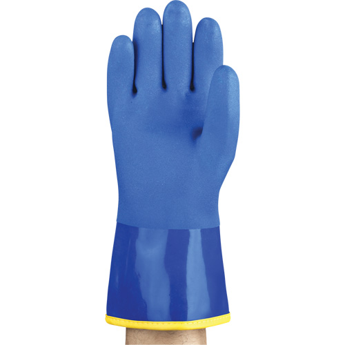 AlphaTec&reg; 23-202 PVC Gloves, Size 8, 11.8" L, Cotton, Fleece Inner Lining Groupe Belzile Dickner