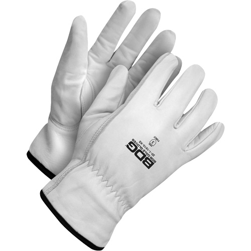 Gants de chauffeur r&eacute;sistants &agrave; la perforation, Petit, Paume en Cuir fleur de ch&egrave;vre Groupe Belzile Dickner