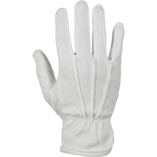 Classic Inspectors Parade Gloves, Cotton/Nylon, Unhemmed Cuff, 8/Medium Groupe Belzile Dickner
