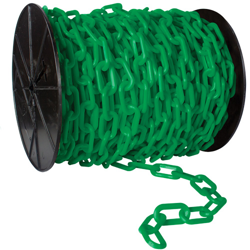 Chaîne de s&eacute;curit&eacute; en plastique robuste, Jaune Groupe Belzile Dickner