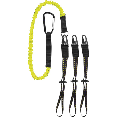 GearLink Tool Lanyard with Interchangeable Ends, Bungee, Carabiner/Loop Groupe Belzile Dickner