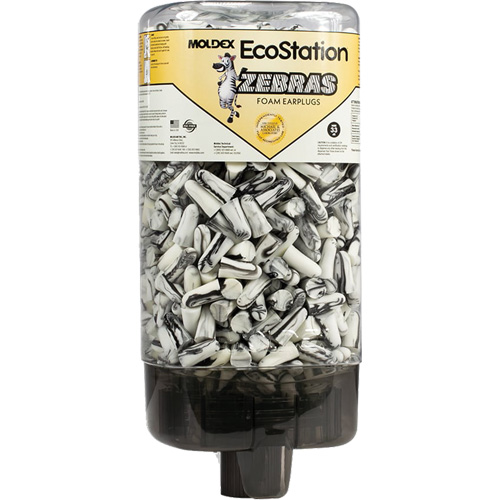 EcoStation&reg; Earplug Dispenser with Zebras Earplugs Groupe Belzile Dickner
