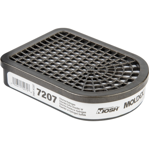 Semi-Rectangular Respirator Cartridge, Gas/Vapour Cartridge, Acid Gas Groupe Belzile Dickner