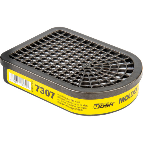 Cartouche pour respirateur semi-rectangulaire, Cartouche gaz/vapeur, Gaz acide/Vapeur organique Groupe Belzile Dickner