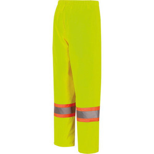 5629W Women's Waterproof Bib Pants, Polyester/Polyurethane, X-Small, High Visibility Lime-Yellow Groupe Belzile Dickner