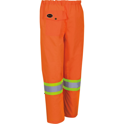 5576 Pantalon de s&eacute;curit&eacute; hydrofuge de 450D, Polyester/Polyur&eacute;thane, Petit, Orange haute visibilit&eacute; Groupe Belzile Dickner