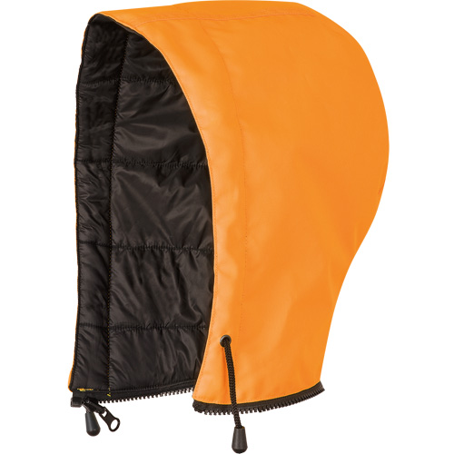 5770H Capuchon pour manteau de s&eacute;curit&eacute; haute visibilit&eacute; r&eacute;versible, Orange haute visibilit&eacute;, Nylon/Polyester Groupe Belzile Dickner
