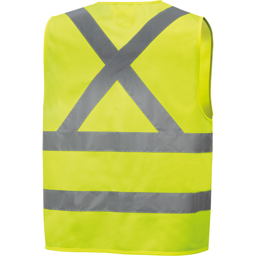 6886 Veste de s&eacute;curit&eacute; haute visibilit&eacute; en tricot chaîne, Jaune lime haute visibilit&eacute;, Petit, Polyester Groupe Belzile Dickner
