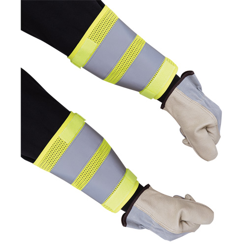164A High-Visibility Yellow 8" Traffic Cuffs Groupe Belzile Dickner