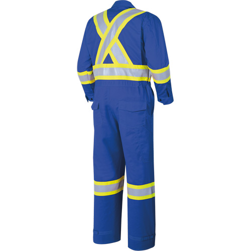 7704T FR-Tech&reg; Arc-Rated Coverall, Size 40 (Tall), Royal Blue, 10 cal/cm² Groupe Belzile Dickner