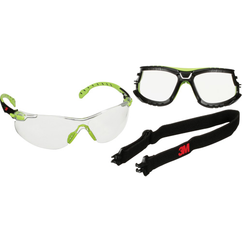 Solus 1000 Series Safety Glasses, Clear Lens, Anti-Fog/Anti-Scratch, ANSI Z87+/Meets/Exceeds CSA Z94.3 Groupe Belzile Dickner