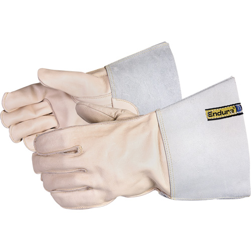 Gants pour soudeur avec coutures externes en Kevlar, Cuir de vache refendu, Taille 7 Groupe Belzile Dickner