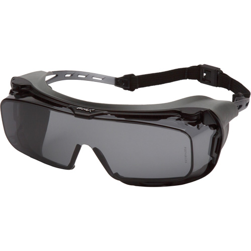 Lunettes &agrave; coques de s&eacute;curit&eacute; Cappture Plus, Lentille Gris, Antibu&eacute;e, Ventilation Ferm&eacute; Groupe Belzile Dickner