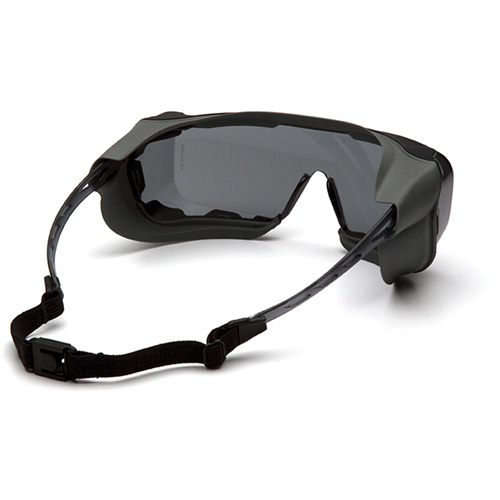 Lunettes &agrave; coques de s&eacute;curit&eacute; Cappture Plus, Lentille Gris, Antibu&eacute;e, Ventilation Ferm&eacute; Groupe Belzile Dickner