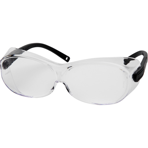 OTS&reg; XL Safety Glasses, Clear Lens, Anti-Scratch, ANSI Z87+/Meets/Exceeds CSA Z94.3 Groupe Belzile Dickner