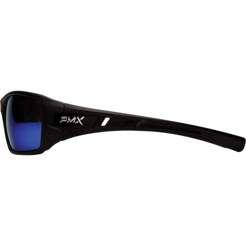 Velar Safety Glasses, Blue Mirror Lens, ANSI Z87+/Meets/Exceeds CSA Z94.3 Groupe Belzile Dickner