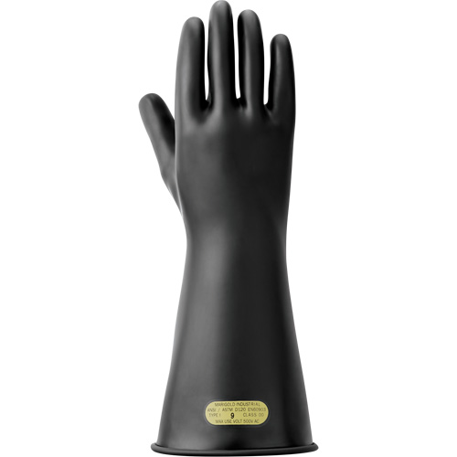 Gants isolants pour travaux &eacute;lectriques, ASTM classe 00, Taille 7, 14" lo Groupe Belzile Dickner