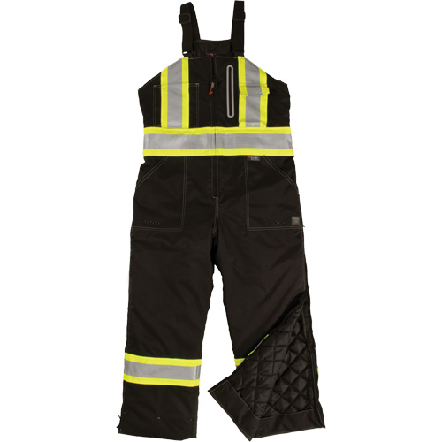 Salopette de s&eacute;curit&eacute; isolante en tissu ind&eacute;chirable, Polyester, T-petit, Noir Groupe Belzile Dickner