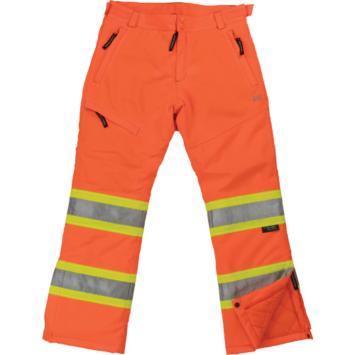 Womens Insulated Flex Safety Pant, Polyester, 2X-Large, High Visibility Orange Groupe Belzile Dickner