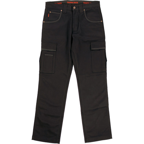 WP100 Work Pants, Cotton/Spandex, Black, Size 0, 30 Inseam Groupe Belzile Dickner