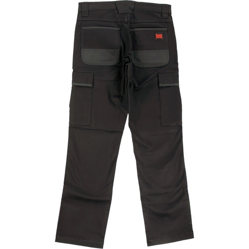 WP100 Work Pants, Cotton/Spandex, Black, Size 0, 30 Inseam Groupe Belzile Dickner
