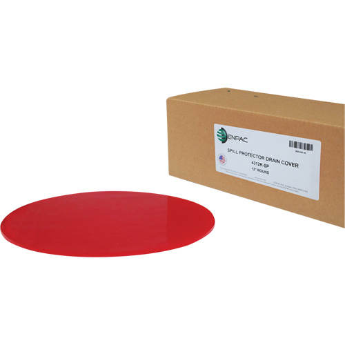 Spill Protector Drain Cover, Circular, 12" dia. Groupe Belzile Dickner