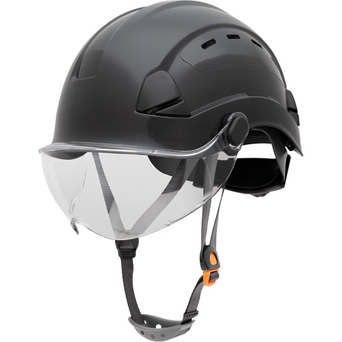 Fibre Metal Safety Helmet, Meets CSA Type 1, Ratchet Suspension, Vented Groupe Belzile Dickner