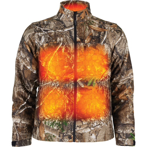 Veste chauffante M12 QuietShell avec pile, Hommes, Petit, Multicolore Groupe Belzile Dickner