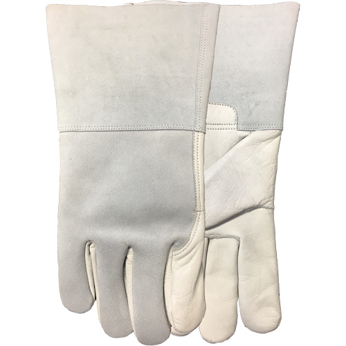 2757E Fabulous Fabricator Fitter's Gloves, Small, Grain Cowhide Palm, Cotton Fleece Inner Lining Groupe Belzile Dickner