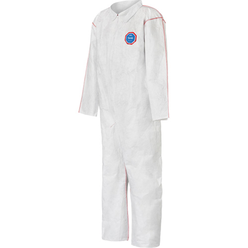 SFR Coveralls with Collar, Medium, White, Tyvek&reg; 400 Groupe Belzile Dickner