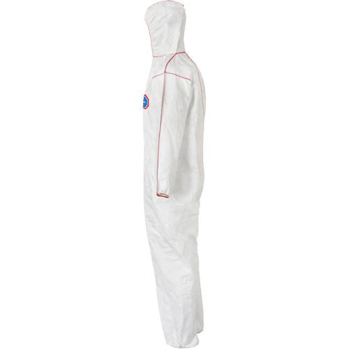 SFR Coveralls with Hood, Medium, White, Tyvek&reg; 400 Groupe Belzile Dickner