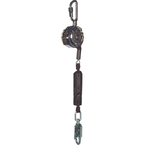 C&acirc;ble de limiteur de chute personnel 36CS V-TEC, 10', Acier galvanis&eacute;, Pivotant Groupe Belzile Dickner