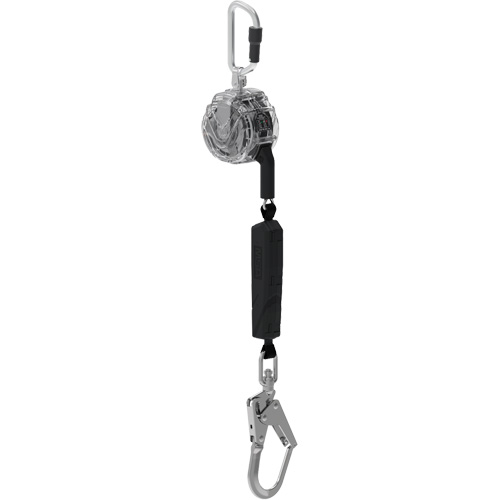 V-TEC 36CLS Personal Fall Limiter-Cable, 10', Galvanized Steel, Swivel Groupe Belzile Dickner