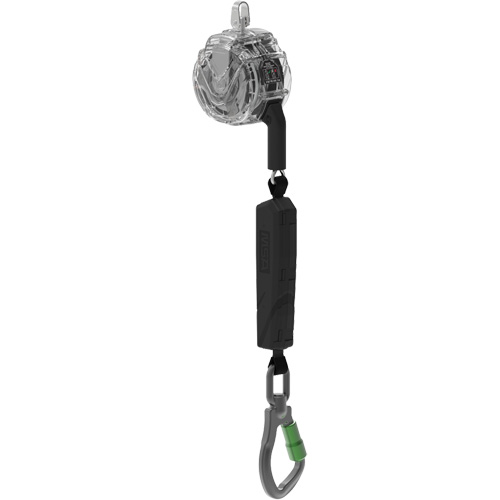 C&acirc;ble de limiteur de chute personnel ALTAKS V-TEC, 10', Acier galvanis&eacute;, Pivotant Groupe Belzile Dickner