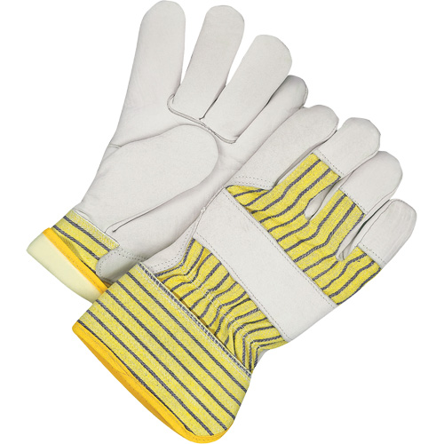 Lined Fitter's Gloves with Safety Cuff, 3X-Large, Grain Cowhide Palm, Thinsulate Inner Lining Groupe Belzile Dickner