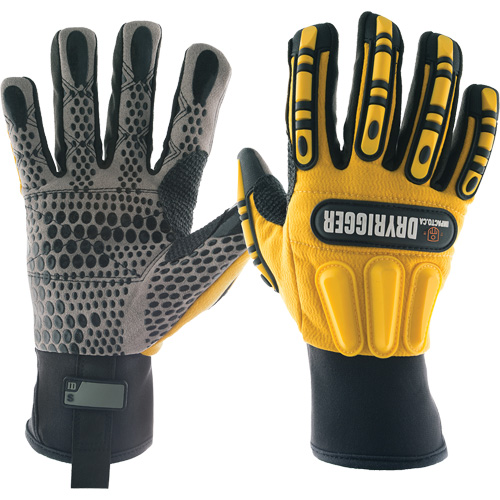 The Original Dryrigger Gloves, 7/Small, Suede Palm, Slip-On Cuff Groupe Belzile Dickner
