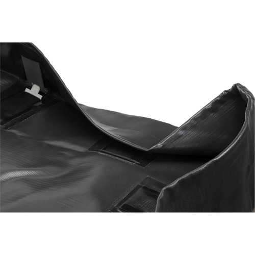 Collapsible Berm, 538.5 US gal. Capacity, 12' W x 12' L x 6" H, Snap-Up Bracket Groupe Belzile Dickner